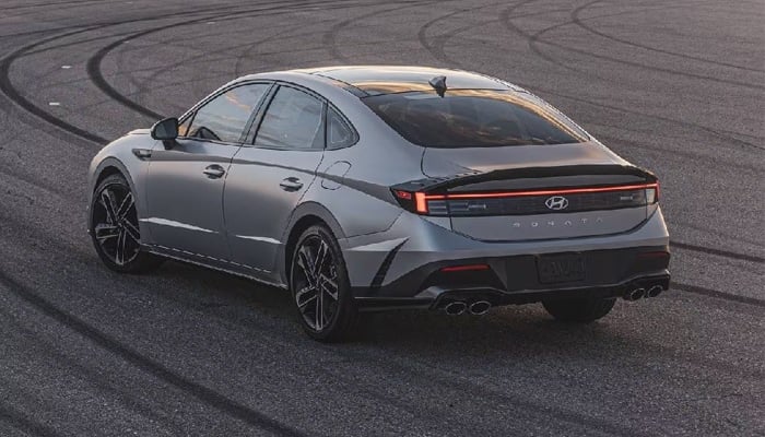 An undated image of Hyundai Sonata N Line. — Hyundai Nishat Motors