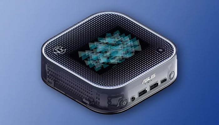 An undated image of Asus NUC PCs. — Asus