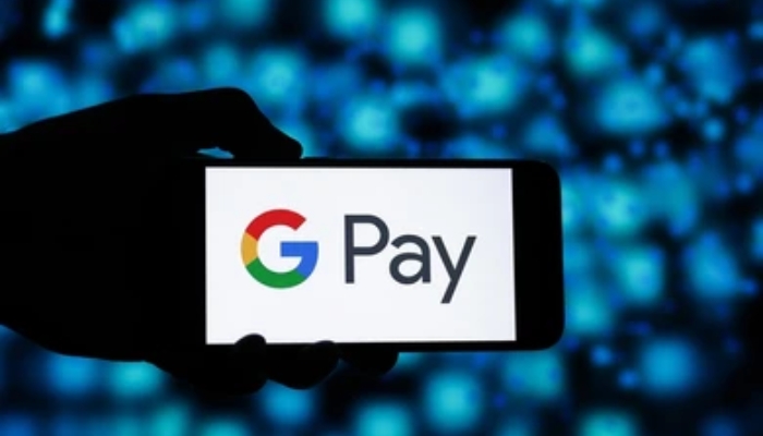 An undated image of Google Pay logo displayed on smartphone. — ShutterStock