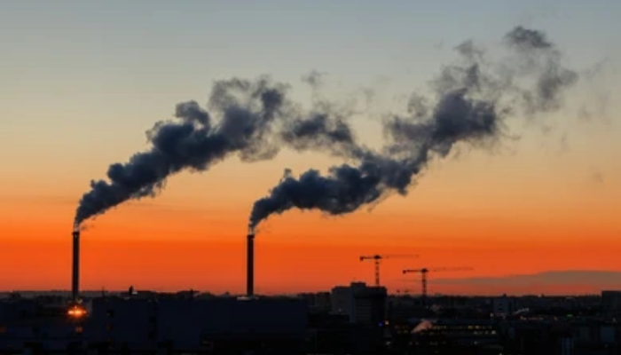 An undated image that shows smoke coming out into the environment, causing pollution. — Shutterstock