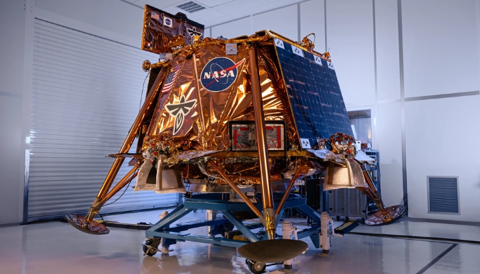 An undated image of NASAs Firefly Aerospace’s Blue Ghost Mission 1. — NASA
