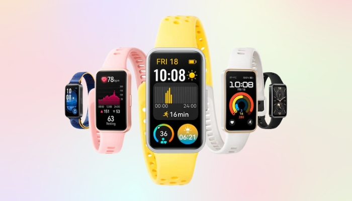 An undated image of Huawei Band 9. — Huawei/Canva