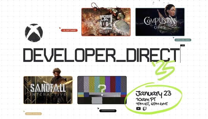 An undated image of Xbox Developer Direct poster. — Xbox
