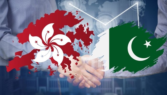 An undated image with Hong Kong (left) and Pakistan (right) flag. — Canva