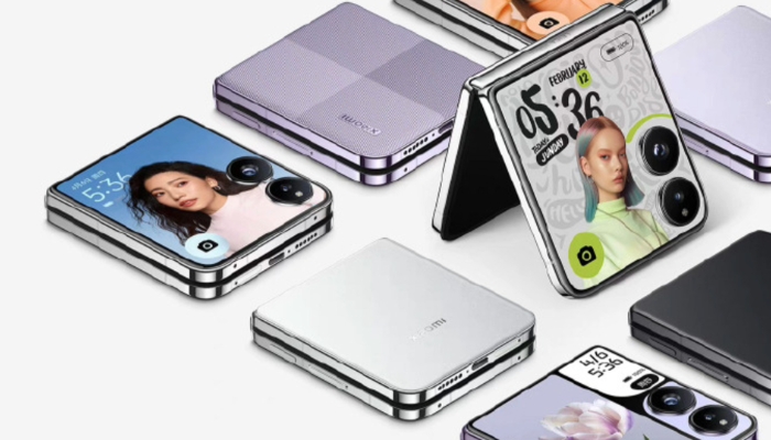 An undated image of Xiaomi Mix Flip. — Xioamiui