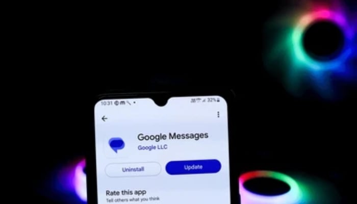 An undated image of Google Messages. — Shutterstock