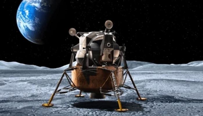 An undated image of a lunar lander. — Shutterstock