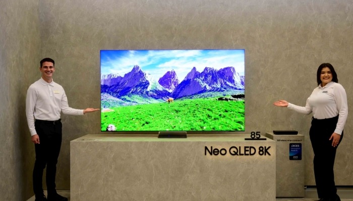 An undated image of Samsung Neo QLED 8K TV. — Samsung Newsroom