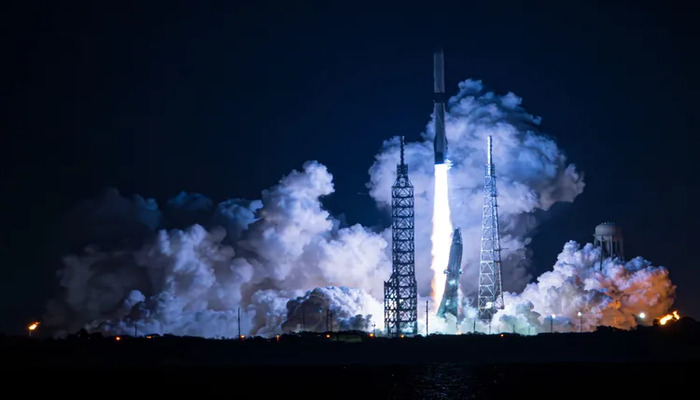 An undated image of Blue Origin New Glenn rocket. — Blue Origin