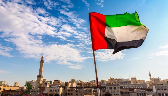 An undated image of UAEs flag. — canva