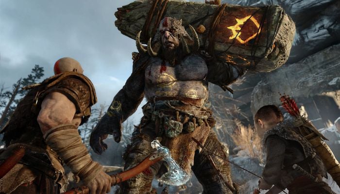An undated image displaying an in-game scene from God of War. — Sony
