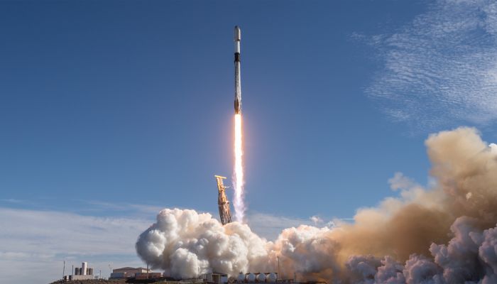 An undated image of SpaceX rocket launch.— SpaceX