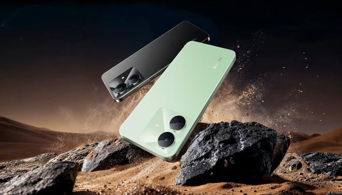 An undated image of Realme Note 60x. — Realme Pakistan