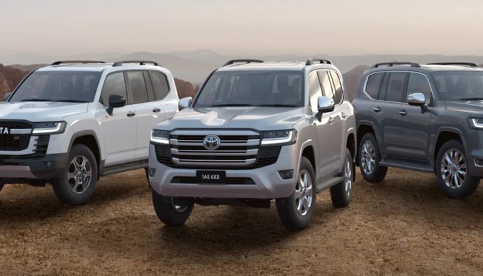 An undated image of the Toyota Land Cruiser 300. — Toyota