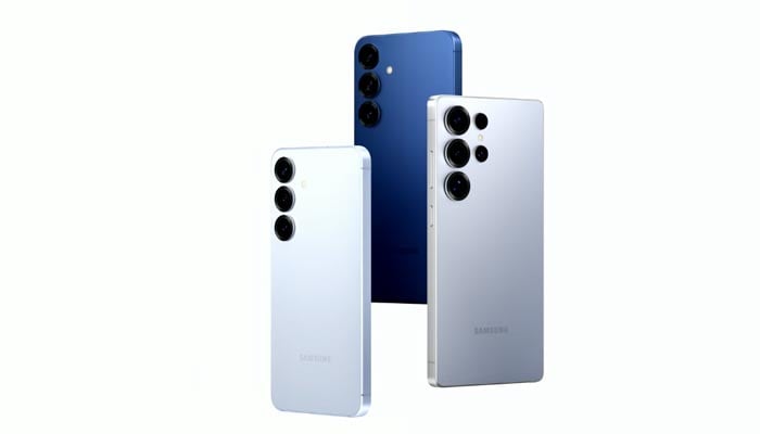 An image of Samsung Galaxy S25 series announced at Samsung Galaxy Unpacked 2025 event at San Jose, California on January 22, 2025. — Samsung