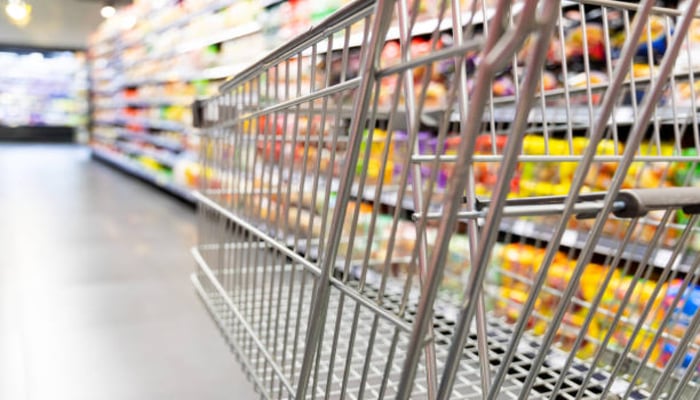 An undated image of a grocery store. — iStock