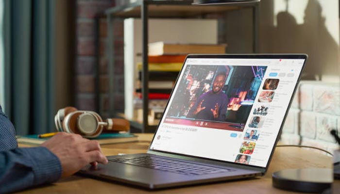 An undated image of a person watching video on YouTube. — iStock
