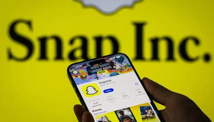 An undated image of Snapchat. — Getty Images