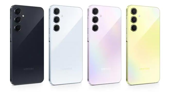 An undated image of Samsung Galaxy A55. — Samsung