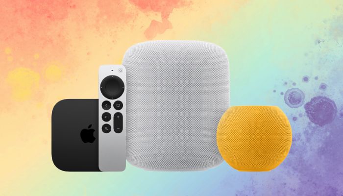 An undated image of Apple Home products. — Apple