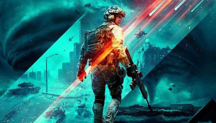 An undated image of Battlefield game poster. — EA