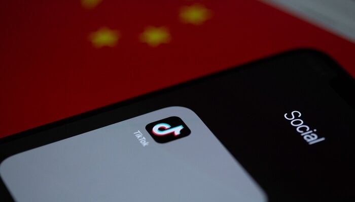 An undated image of TikTok logo displayed on a screen. — Pixabay