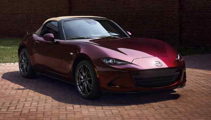 An undated image of Mazda MX-5 Miata. — Mazda