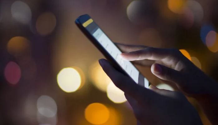 An undated image of a person using a smartphone. — Depositphotos