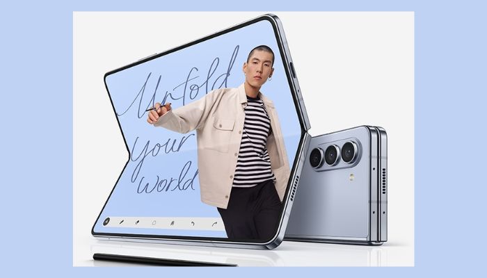 An undated image of Galaxy Z Fold5. — Samsung