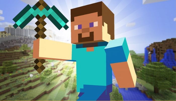 An in-game image of Minecraft. — IGN