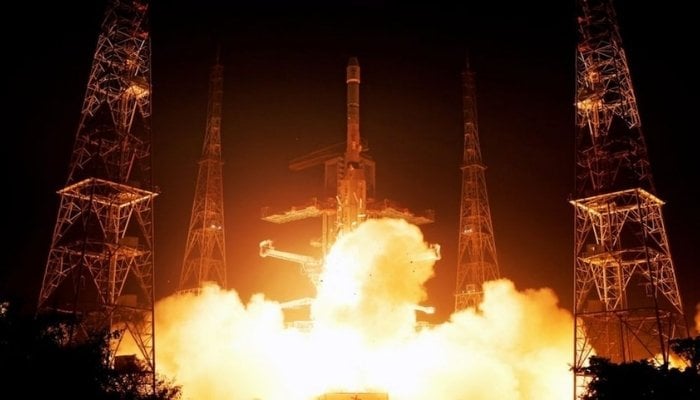 An undated image of NVS-02 navigation satellite aboard GSLV-F15 on Wednesday. — ISRO