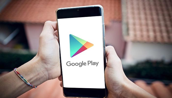 An undated image of Google Play Store logo displayed on smartphone. — Pixabay
