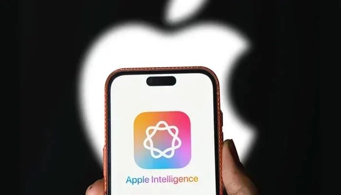 An undated image of Apple Intelligence logo. — Shutterstock