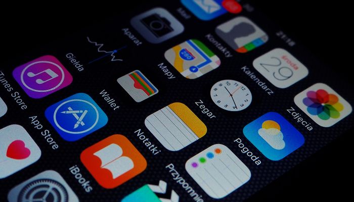An undated image of Apple apps. — Canva