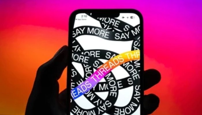 An undated image of Threads app. — Shutterstock