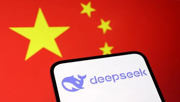 Deepseek logo and the Chinese flag are seen in this illustration taken January 27, 2025. — Reuters