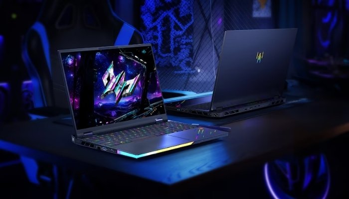 An undated image of Acer Predator Helios Neo 16 AI and Helios Neo 18 AI. — Acer