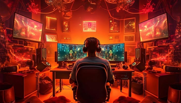 A illustration showing person playing game. — Pixabay