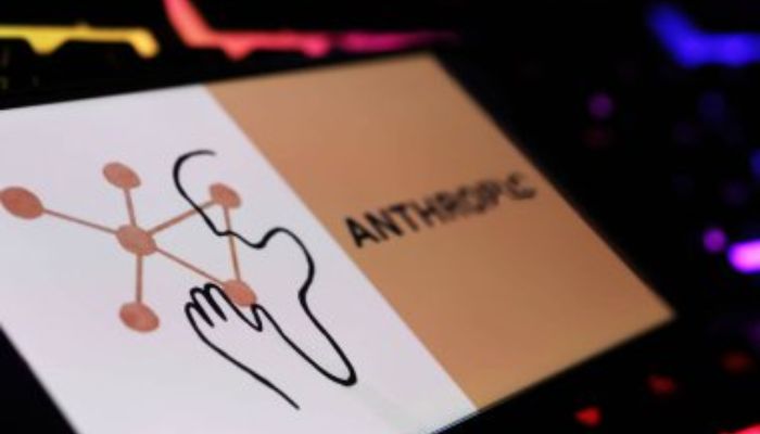 An undated image of Anthropic AI logo. — Depositphotos