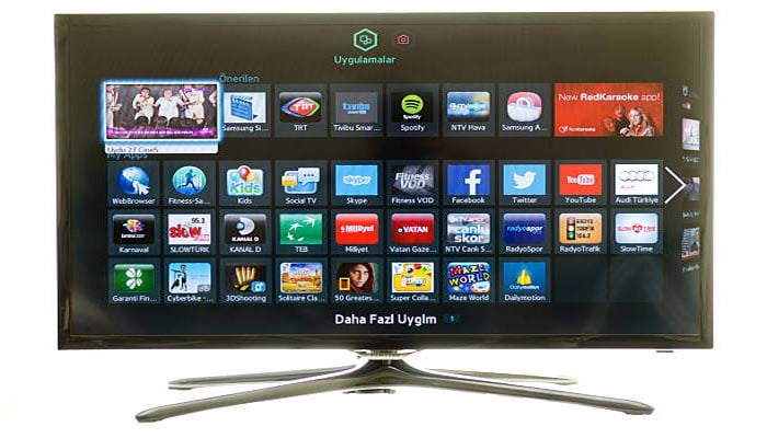 An undated image of Samsung smart TV. — iStock