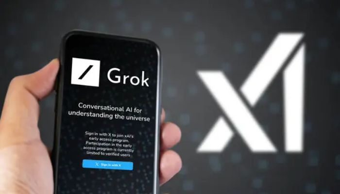 An undated image of Grok AI. — Depositphotos