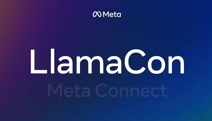 An undated image of LIamaCon event poster. — Meta