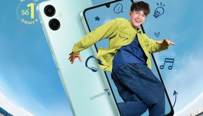 An undated image of Samsung Galaxy A06 5G. — Samsung