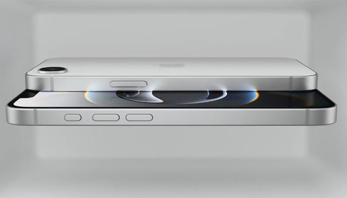 A still image of iPhone 16e from Apple launch event held on February 19. — Screengrab via Apple/YouTube channel