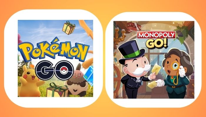 An undated image of Pokémon Go and Monopoly Go posters. — Pokémon Go/Monopoly/Canva