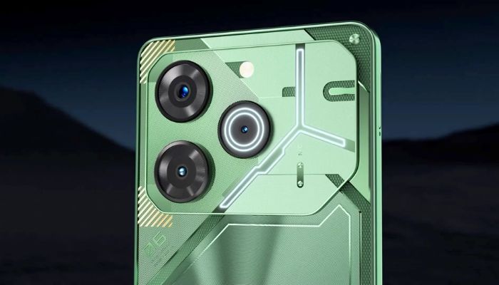 An undated image of the Tecno Pova 6 Pro 5G. — Tecno Mobile