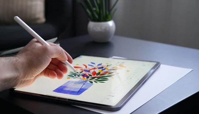 An undated image of OLED tablet. — Huawei