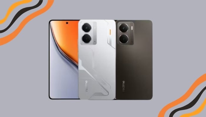 An undated image of Realme Neo 7x. — Realme/ Canva