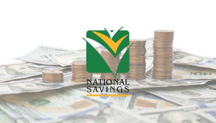 An undated image of the National Savings logo. — National Savings/Canva