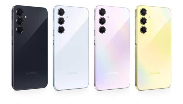 An undated image of Samsung Galaxy A55. — Samsung